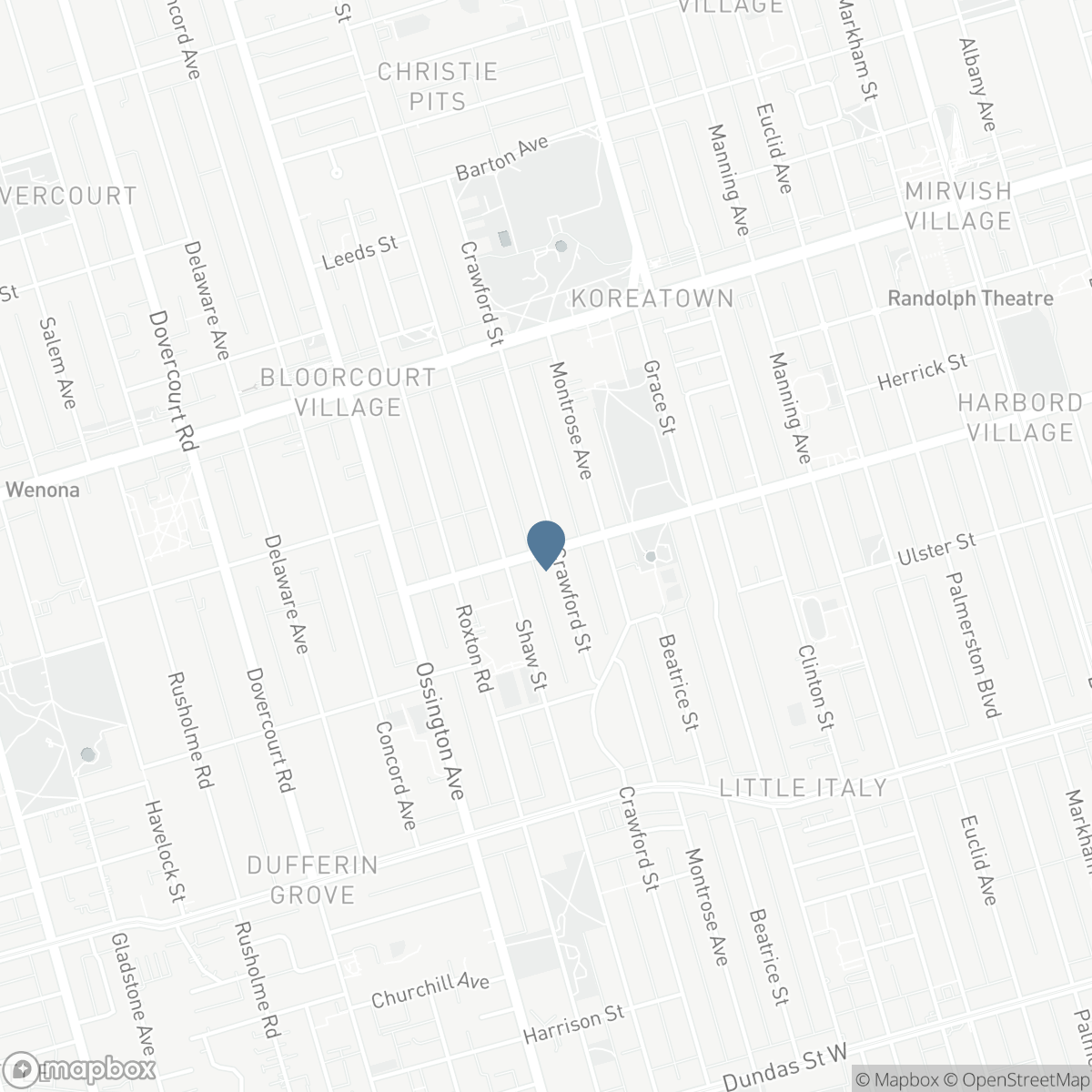 352B HARBORD STREET, Toronto, Ontario M6G 1H7